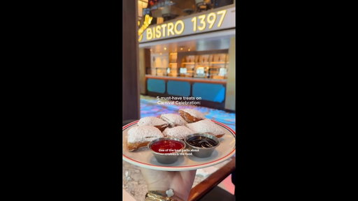 Must-have food to try onboard Carnival Celebration