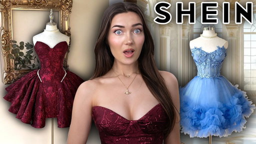 I Bought SHEIN Festive Party Dresses…Too Good To Be True!?