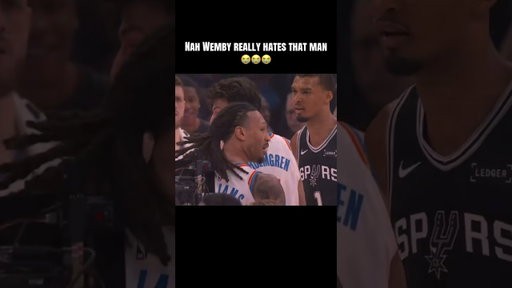 The Wemby-Chet beef goes wayyyy back #wemby #chet #victorwembanyama #okcthunder #sanantoniospurs