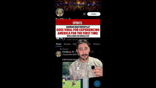 German Man Goes Viral Experiencing America For The First Time