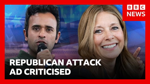 Attack ad with candidate's estranged mother sparks backlash | BBC News