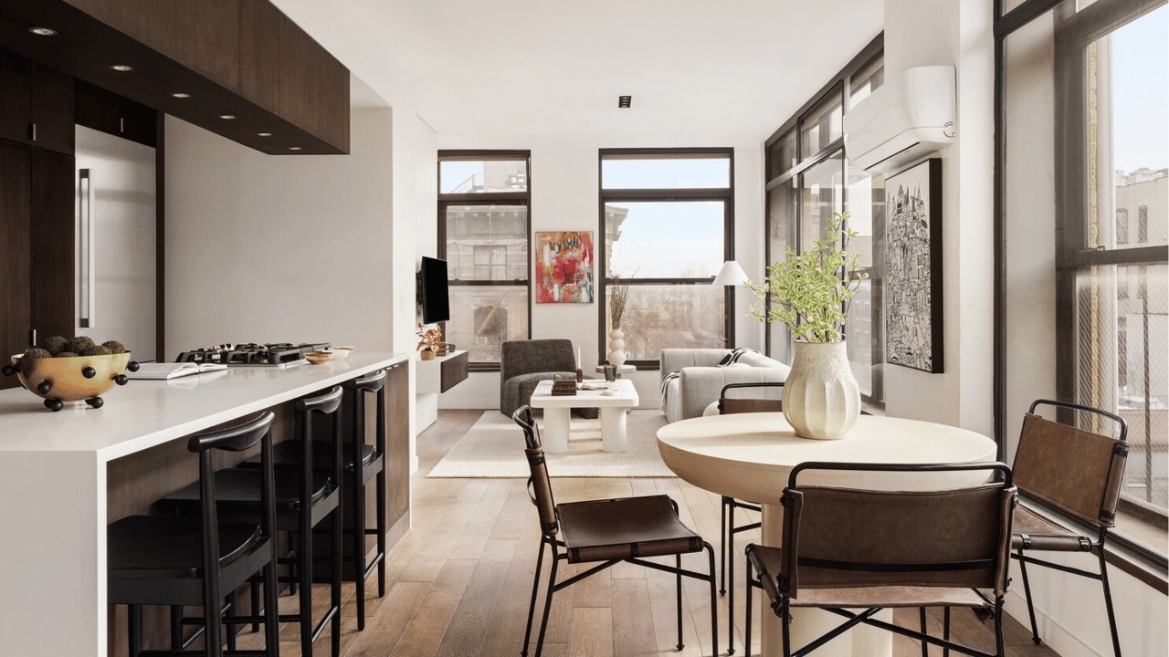 INSIDE a Sun-Filled East Village Corner Loft with 11 Windows | SERHANT. Tour