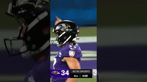 LOOP!!!!! #ravens #nfl #shorts #highlight BalitmoreRavens.com for more!