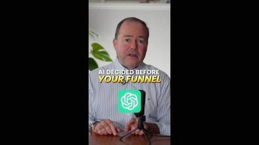 AI decided before your funnel