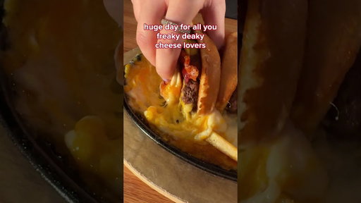 O-M-Cheese Burger now with MORE cheese.