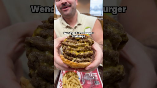 Wendy’s T-Rex Burger Challenge is impossible