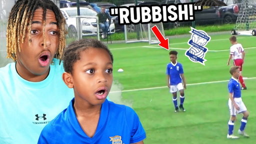 LIL BRO Gives BRUTALLY HONEST Review Of My U9s Academy Gameplay