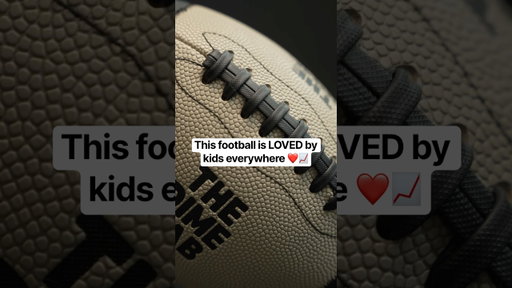 Get a football your kids can GRIP 🧤