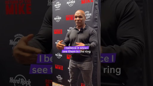 Mike Tyson’s thoughts on Jake Paul vs Anthony Joshua 👀
