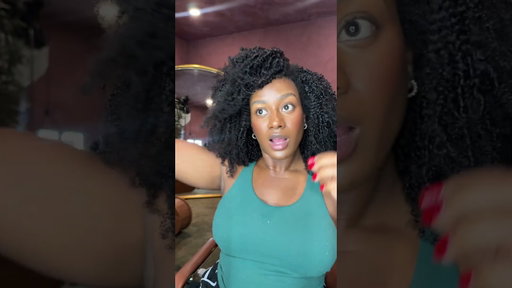 Quick easy clip ins for 4C hair