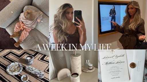 Week In My Life: My Event With Reformation and YOU all, Mom Life at Home, Wedding Planning & more