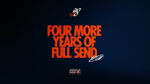 Max Verstappen Signs CONTRACT EXTENSION at Oracle Red Bull Racing!