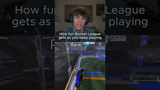 How fun Rocket League gets as you keep playing...