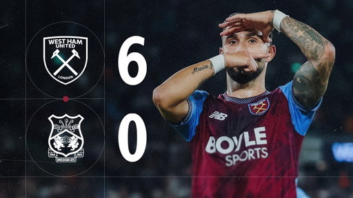 Hammers hit Wrexham for Six! | West Ham 6-0 Wrexham | Championship Highlights