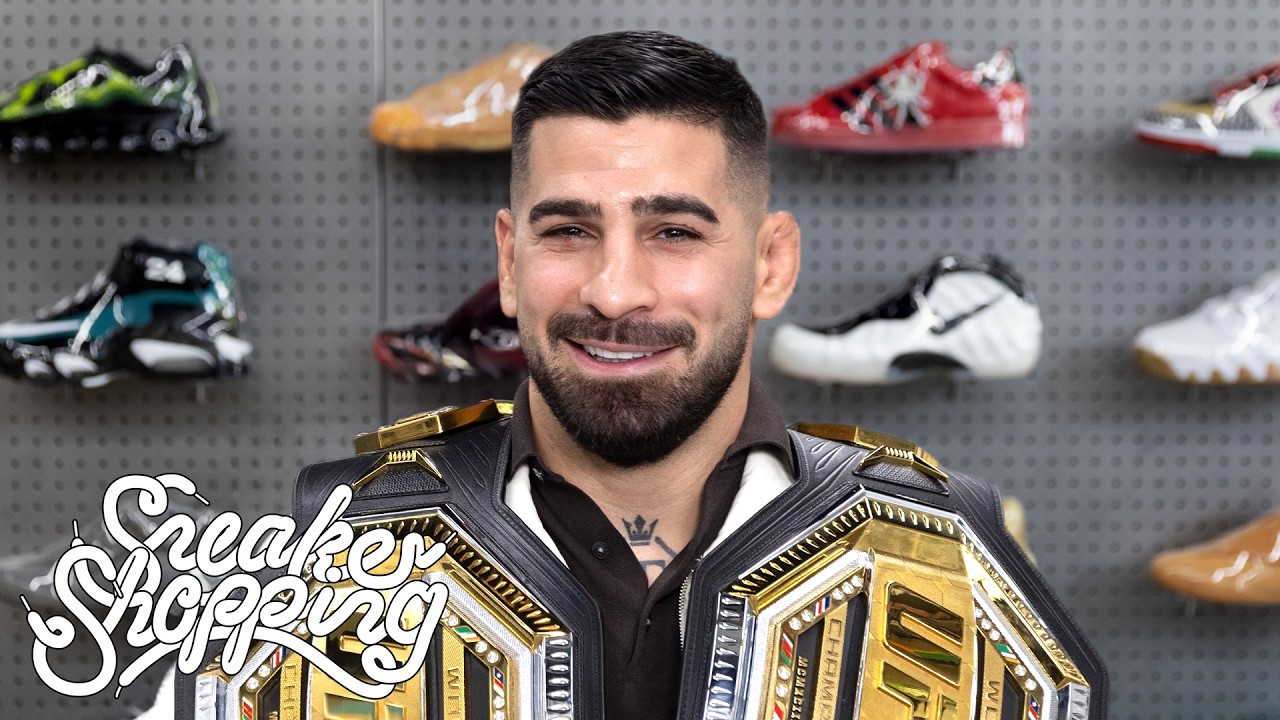 Ilia Topuria Goes Sneaker Shopping With Complex