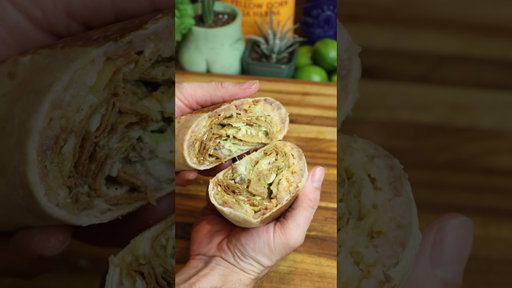 Chilaquiles steak burrito🥵. I have a cookbook out called My Mexican Favorites. Link in my bio 🙏🏻