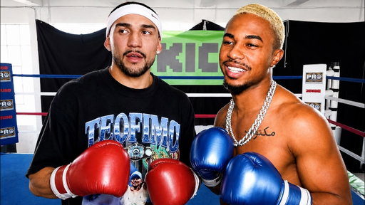 DeenTheGreat SPARS With a Boxer From Teofimo Lopez’s Training Camp! 🥊🔥