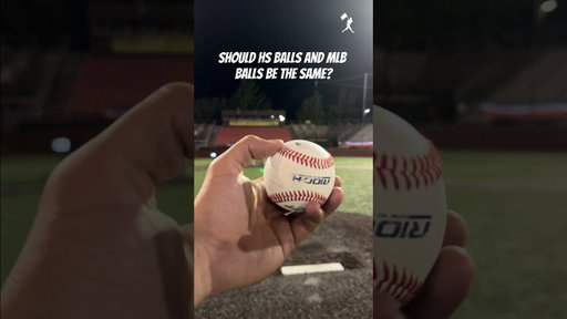 Be honest, did you know there was a difference?? #baseball #baseballszn #mlb #highschool