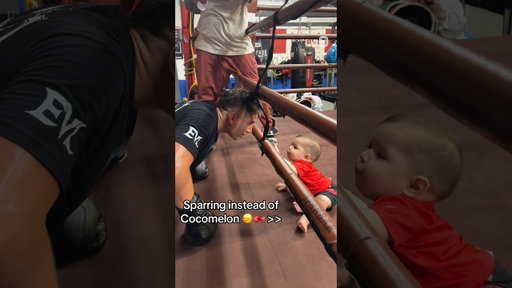 That’s a great baby 🔥 #nathanlugo #killianlugo #otx #boxing