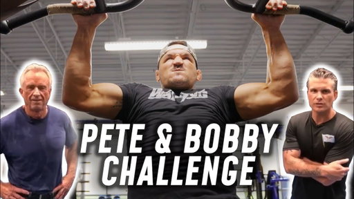 The Pete & Bobby Challenge was TOUGH 100 Push-Ups x 50 Pull-Ups