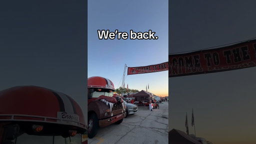 THE MUNI LOT IS PACKED TO THE BRIM FOR THE HOME OPENER🐶 #cleveland #clevelandbrowns #nfl #football