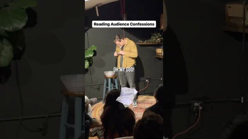 There’s been a murder #comedy #standupcomedy #confessions #crowdwork