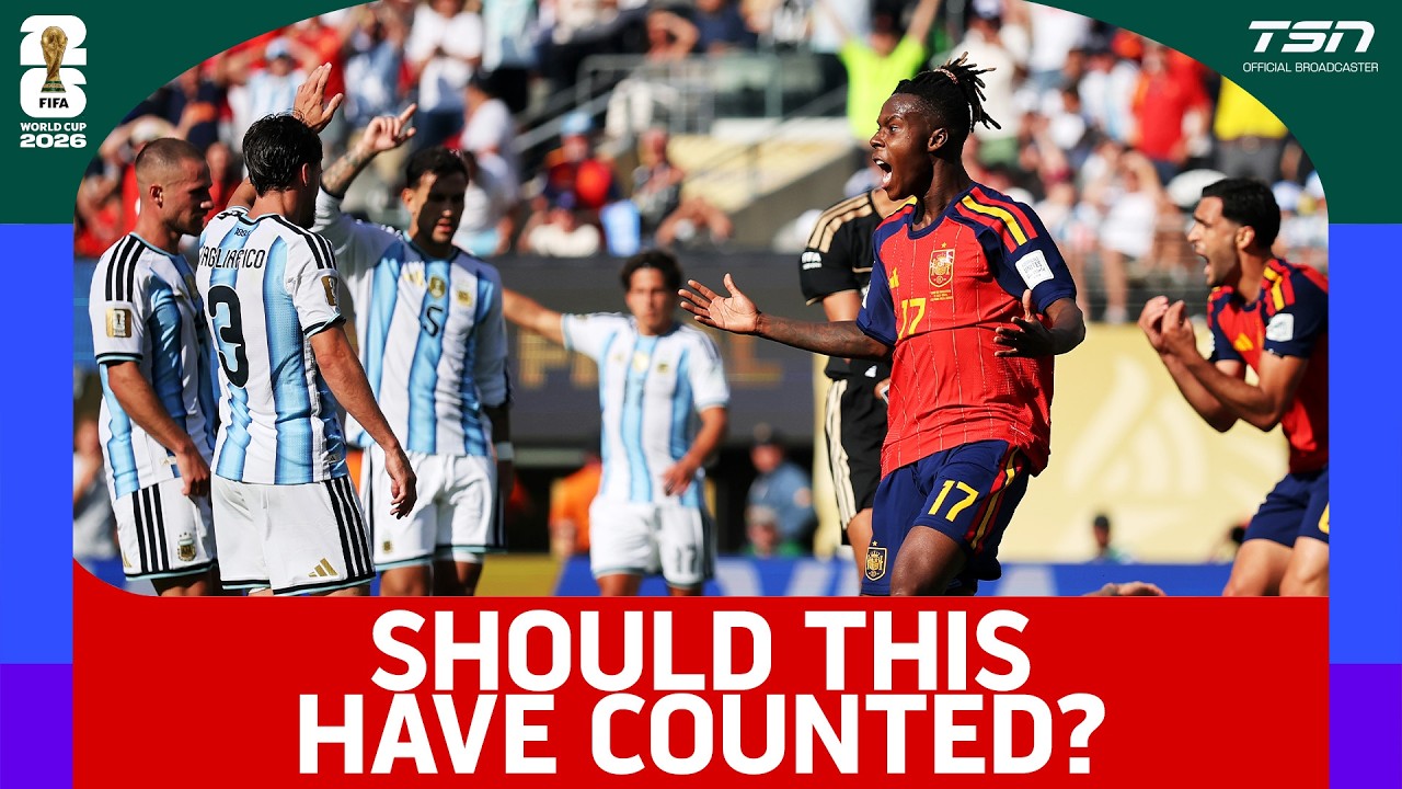 Should this have been a goal for Spain?