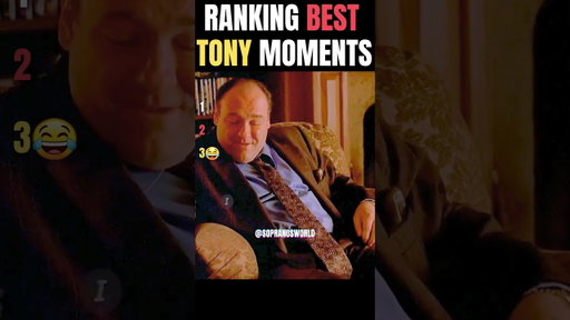 RANKING TONY SOPRANO BEST MOMENTS #thesopranos #tonysoprano