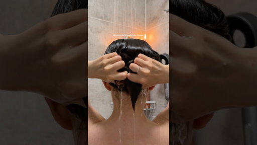 saturday night everything shower sounds 🚿🥥🧡🫧 #asmr #asmrsounds #showerroutine