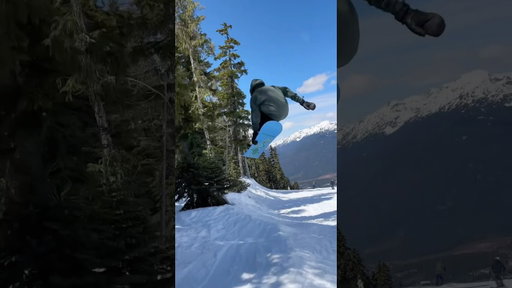 Side hits with @mikeyciccarelli #burton #snowboarding #snowboard
