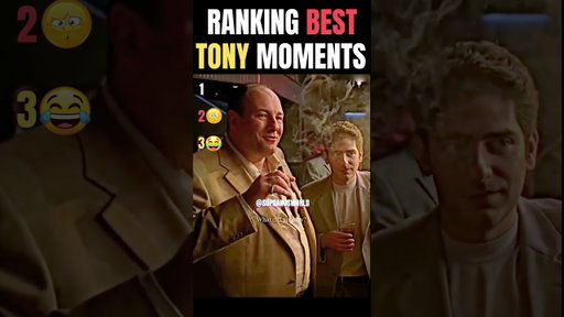 RANKING TONY SOPRANO BEST MOMENTS #thesopranos  #tonysoprano