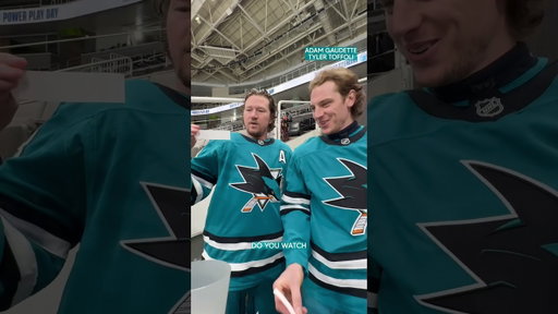 One question for everyone. GO!  #hockey #nhl #sharks