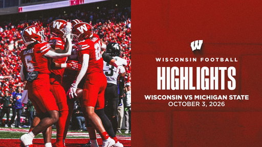 Highlights vs Michigan State || Wisconsin Football || Oct. 3, 2026