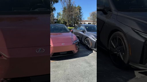 All-New 2026 Lexus ES Paint Colors featuring Wavelength, Copper Crest, Cloudburst Gray, and Caviar