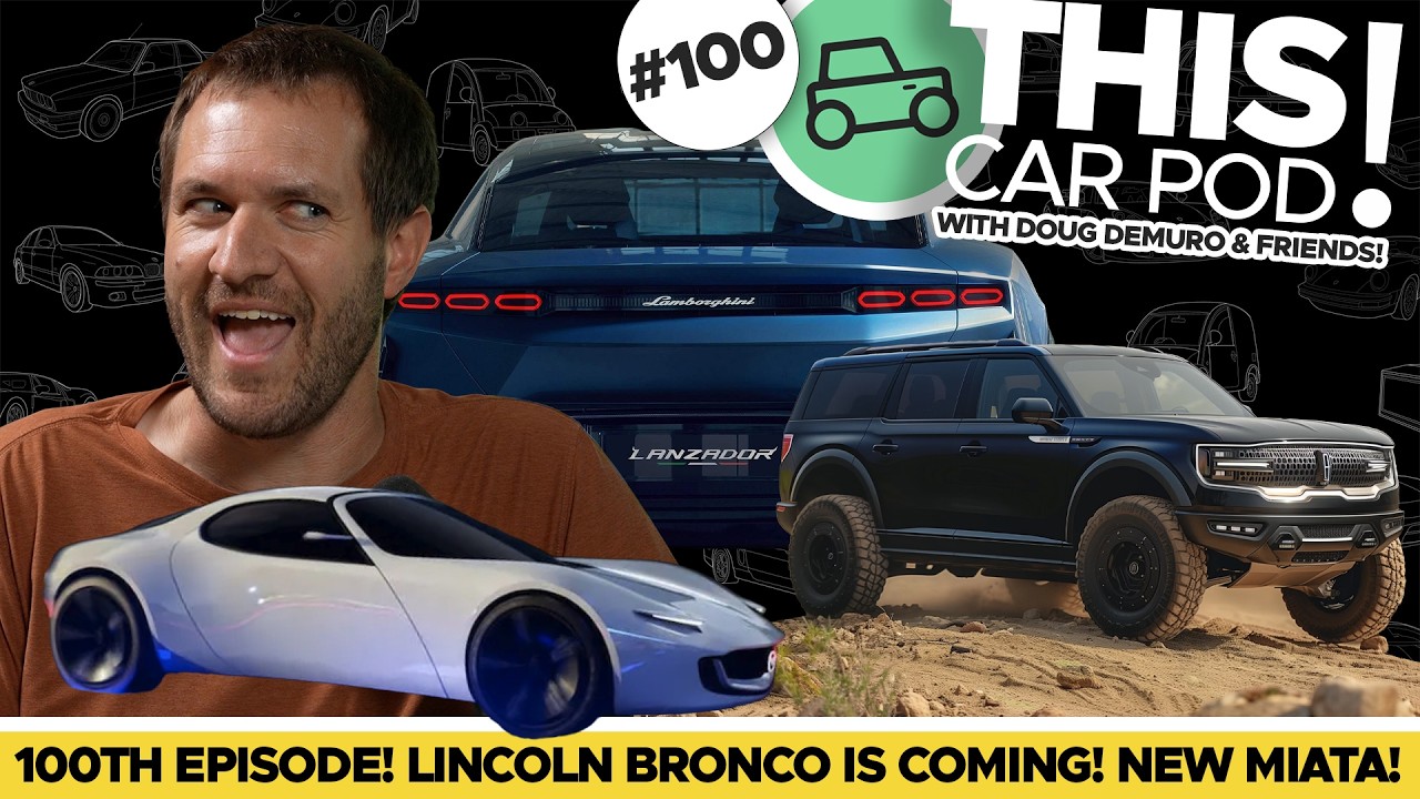 Lamborghini Kills Its EV Plans! Miata Goes Electric! Doug Predicts the Future! THISCARPOD! EP100
