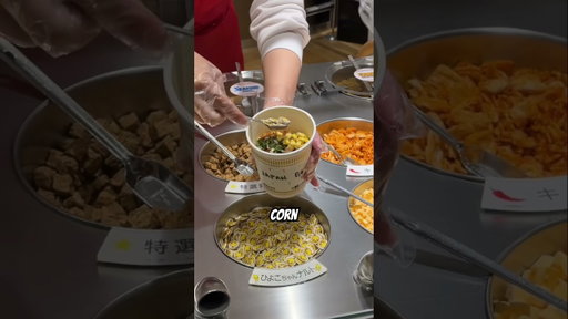 Let’s make a custom Cup Noodles in Japan! #Japan #Osaka #Tokyo #Yokohama #CupNoodles