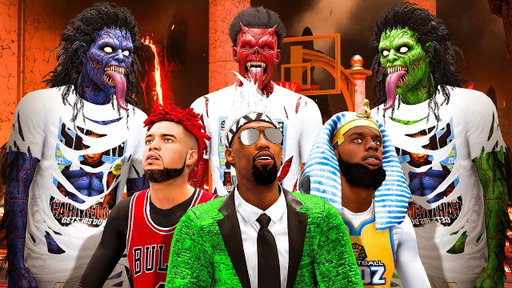 I Brought 3 YouTubers to The MOST EVIL COURT in NBA 2K26!