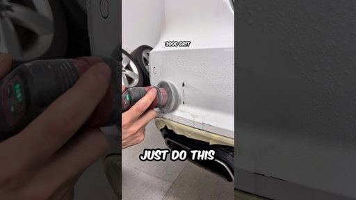 Quick fix for damaged bumper