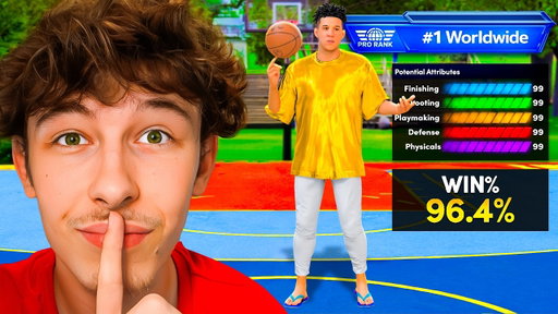 I Stole The #1 Ranked Player's Build on NBA 2K26