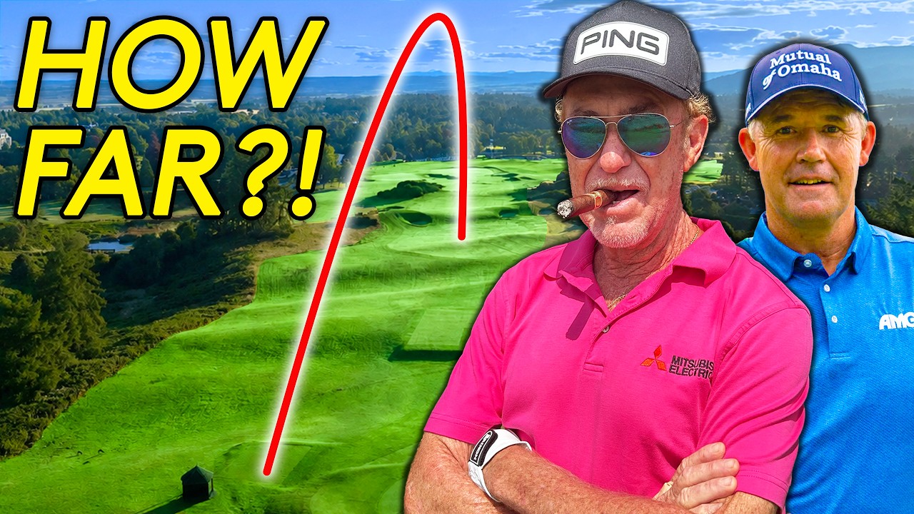 Driving Distance Challenge with Golfing Legends