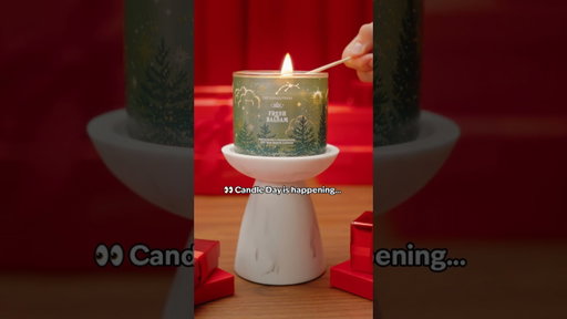BIG News: Annual Candle Day starts online 12.04 and in stores 12.05: 3-Wick Candles are $9.95!