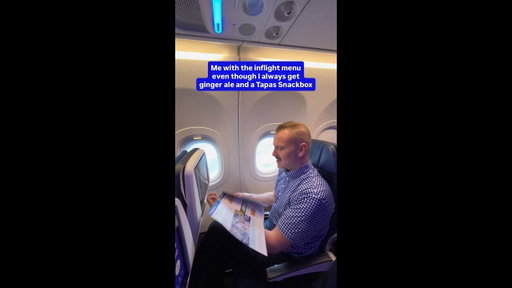 Drop a 🫒 below if you're also Team Tapas #UnitedAirlines #Snackbox #GingerAle #Onboard #Funny