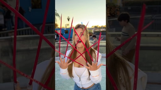 when she has long nails 💅🎄 (part 2)  #hannahstocking #shorts