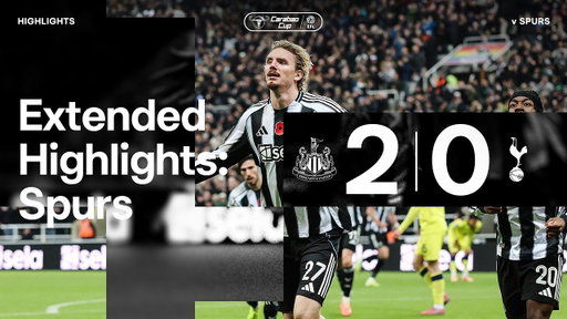 INTO THE QUARTER-FINAL 🙌 Newcastle United 2 Tottenham Hotspur 0 | EXTENDED Carabao Cup Highlights