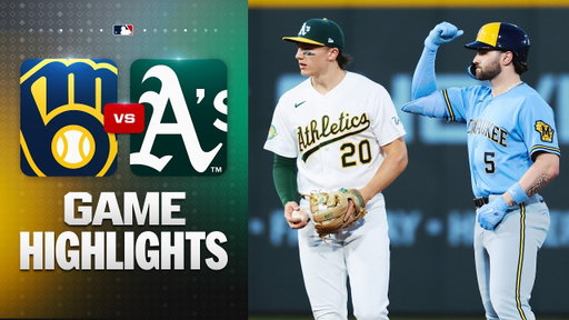 Athletics vs. Brewers Game Highlights (6/9/26) | MLB Highlights