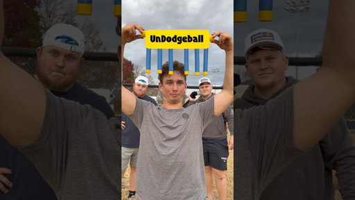 UNDOGEBALL🏈 + reaction test #sports #game #football #throw #funny #dodgeball