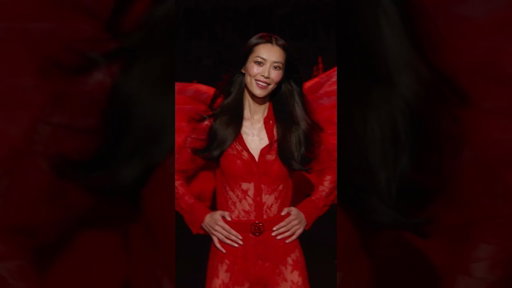 That walk? That smile? Liu Wen gives total joy on the runway.