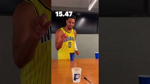 Tyrese Haliburton Takes on the Locker Room Time Trial 💨 Are you Beating his Time?