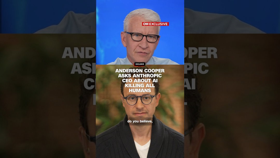 Anderson Cooper asks Anthropic CEO about AI killing all humans
