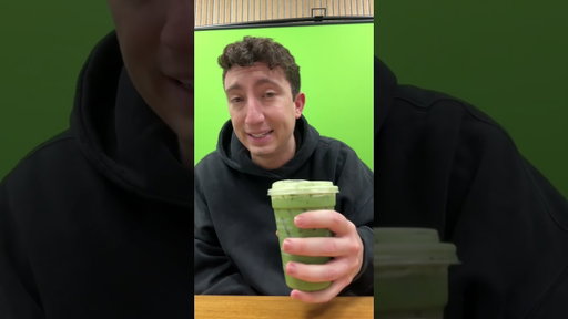 Day 6 of drinking matcha til I force myself to like it #challenge #tastetest #matcha #funny